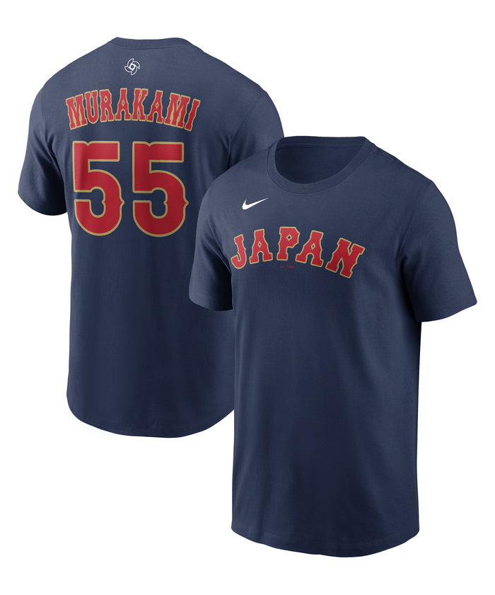 WBC JAPAN／村上宗隆 No.55 ネーム&ナンバー Tシャツ – EURO SPORTS