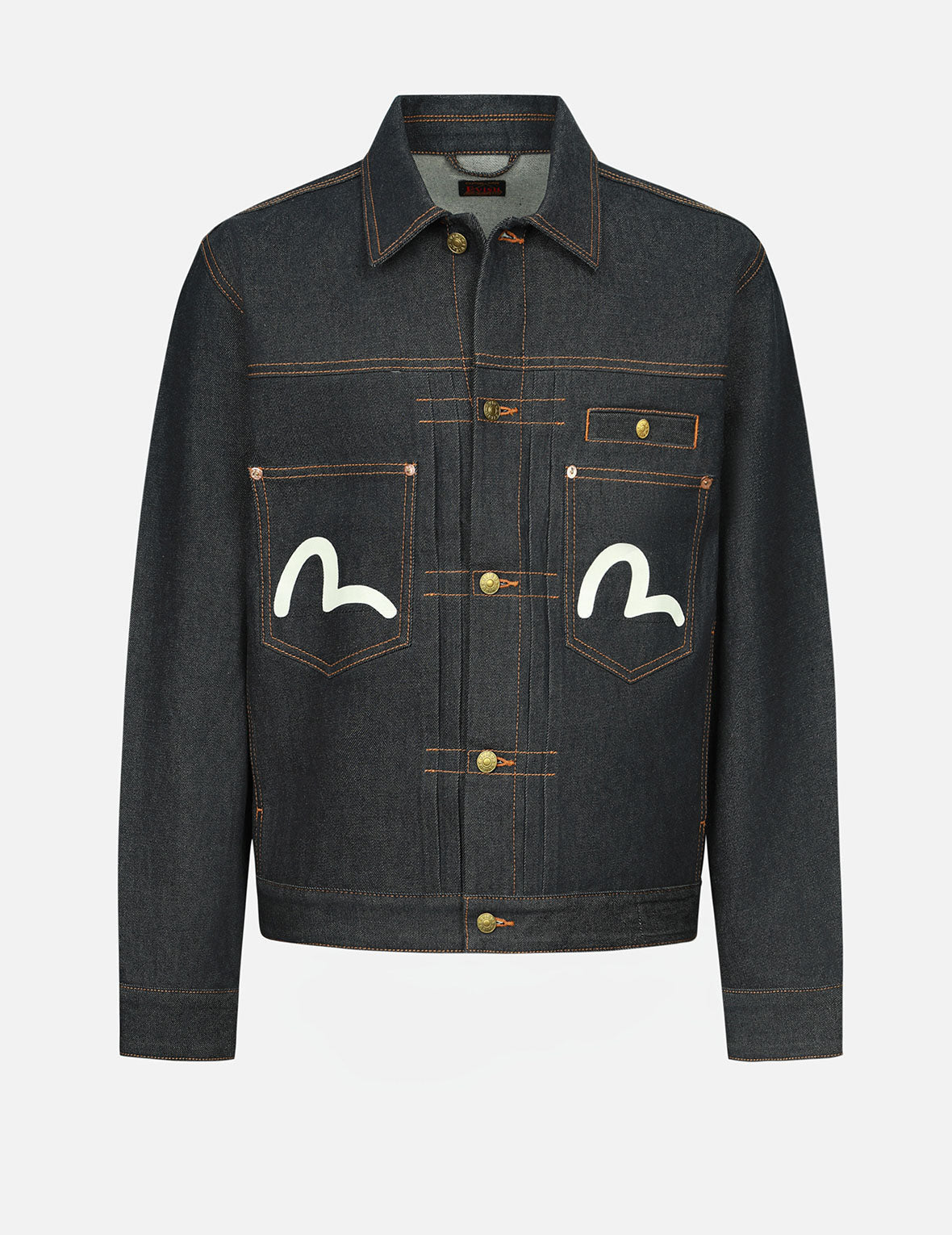 カモメプリント リラックスフィット デニムジャケット – EVISU