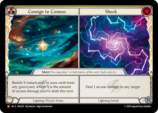 EN】Consign to Cosmos // Shock/コスモとの交信 // ショック(Yellow