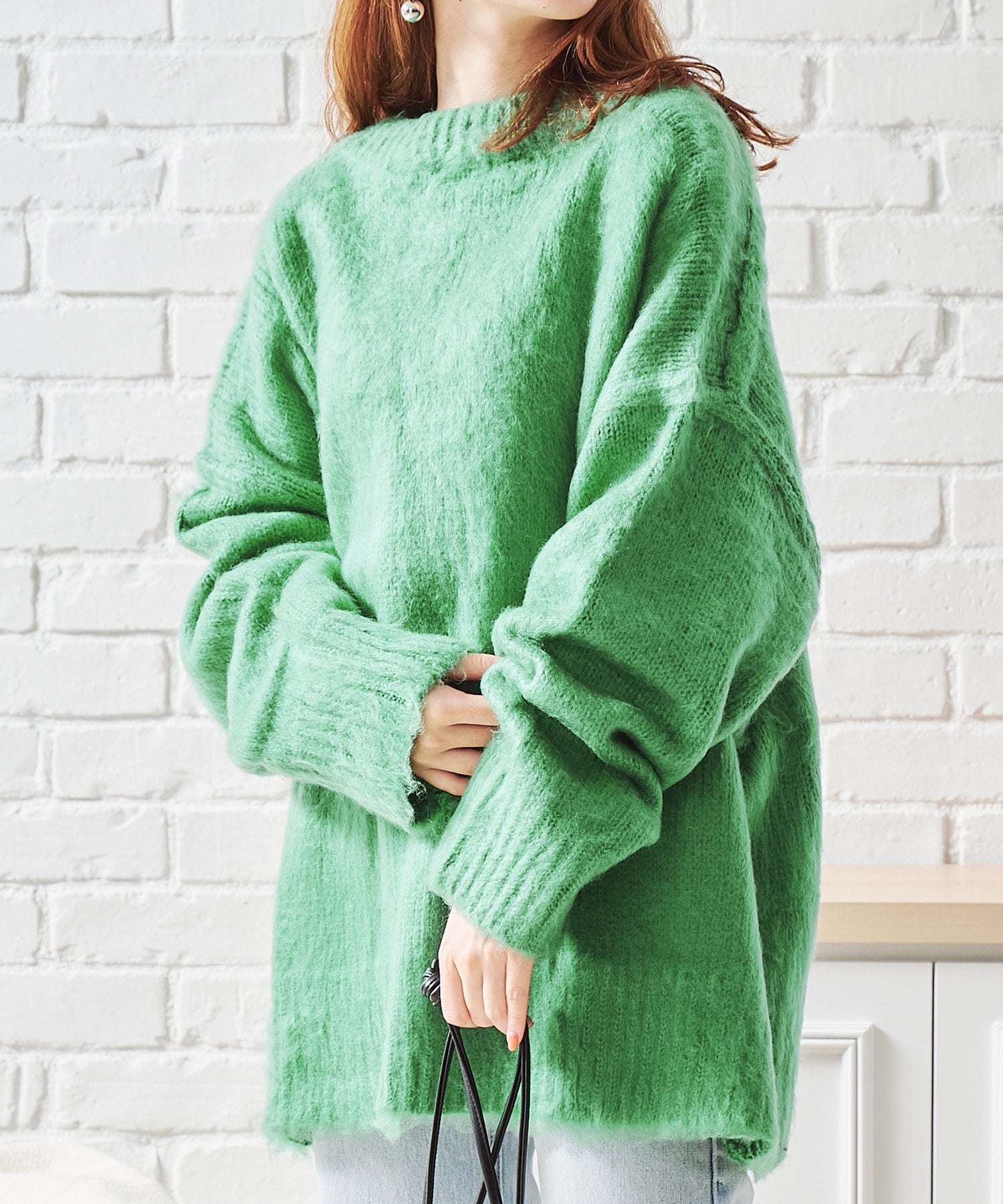 Vネックシャギー2WAYカーディガン/AC1461 – ORIENTALTRAFFIC