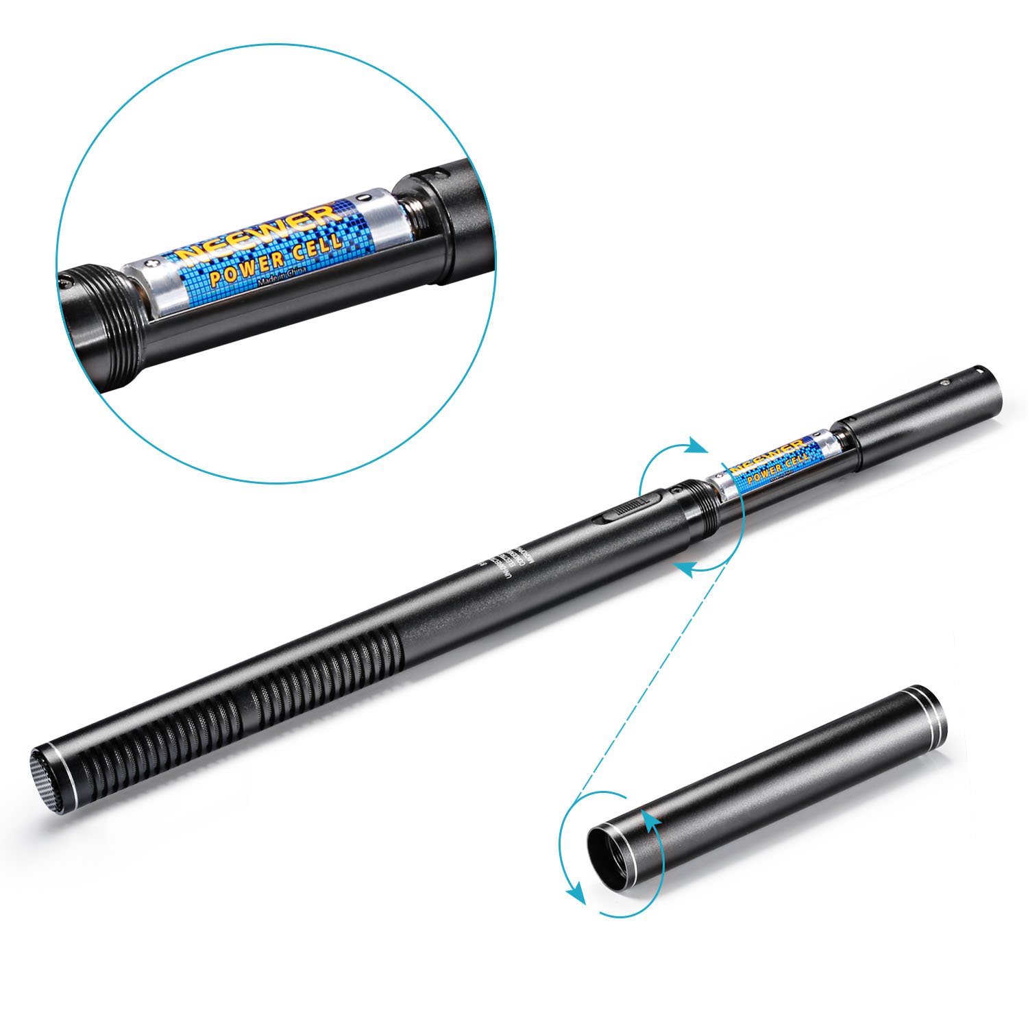 超指向性ガンマイク Neewer NW-81 レビュー】長身のガンマイク