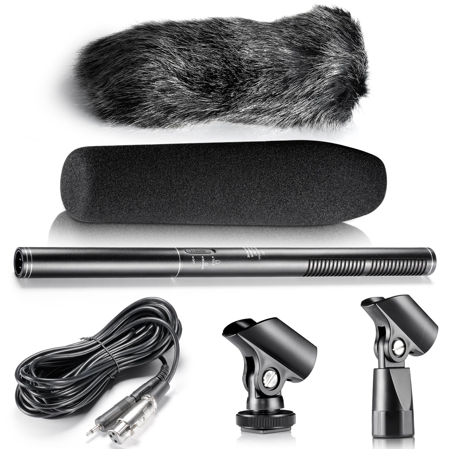 超指向性ガンマイク Neewer NW-81 レビュー】長身のガンマイク