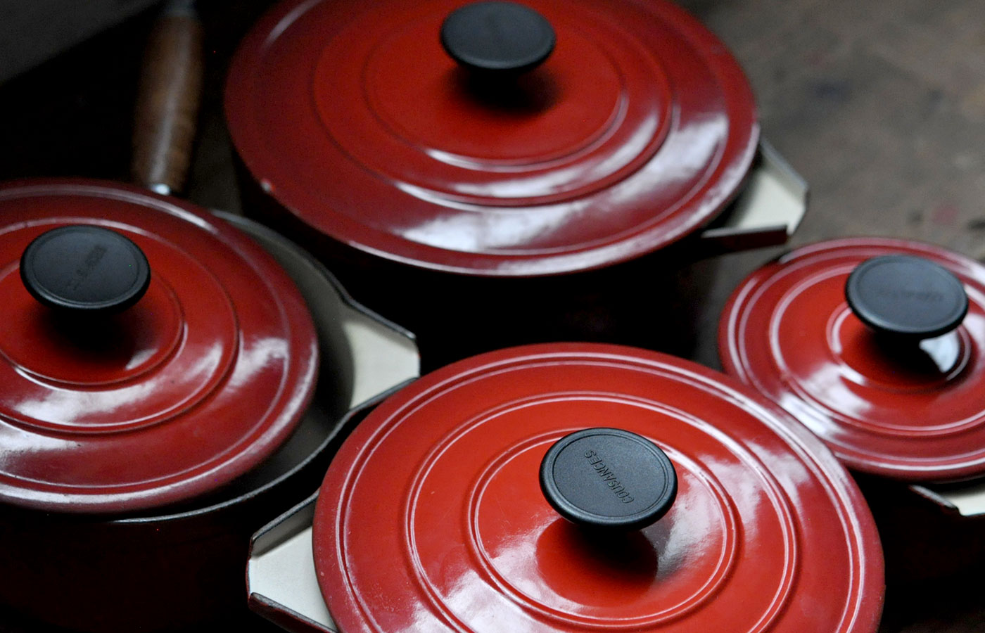 Cousances enameled pans - eimeku