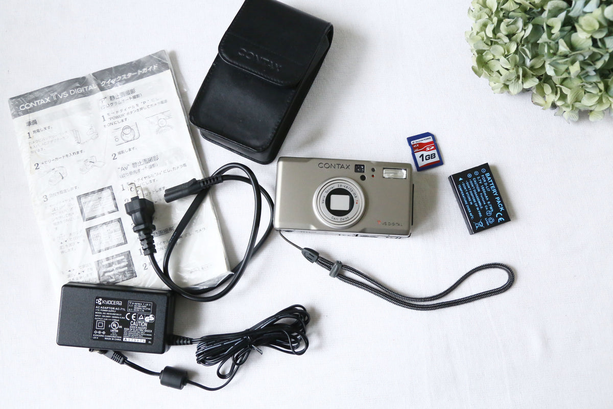 CONTAX TVS DIGITAL【完動品】【完動品】【実写済み❗️】▪️オールド