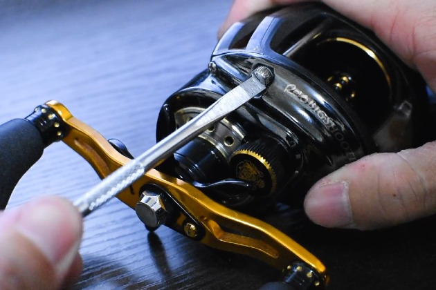 ビッグシューターコンパクトのスプールベアリング交換で異音解消