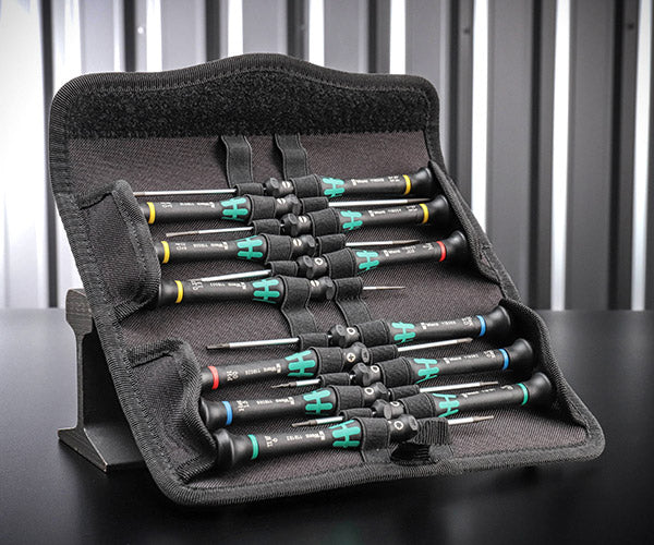日本正規品 Wera 073675 精密ドライバーセット12本組 ポーチ付き