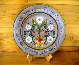 ローズマリングの絵皿: トールペイント工房Enchanter