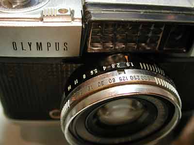 オリンパス：PEN-Dの分解・レストア