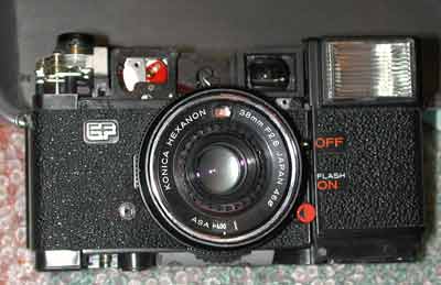 コニカ：C35EFの分解・レストア