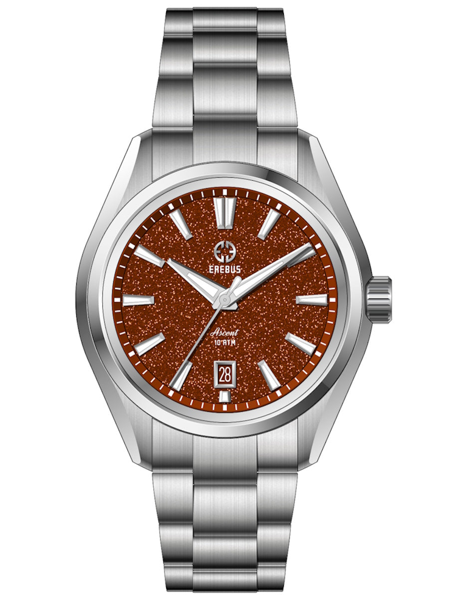 ASCENT 39 Bronze Aventurine – EREBUS WATCH