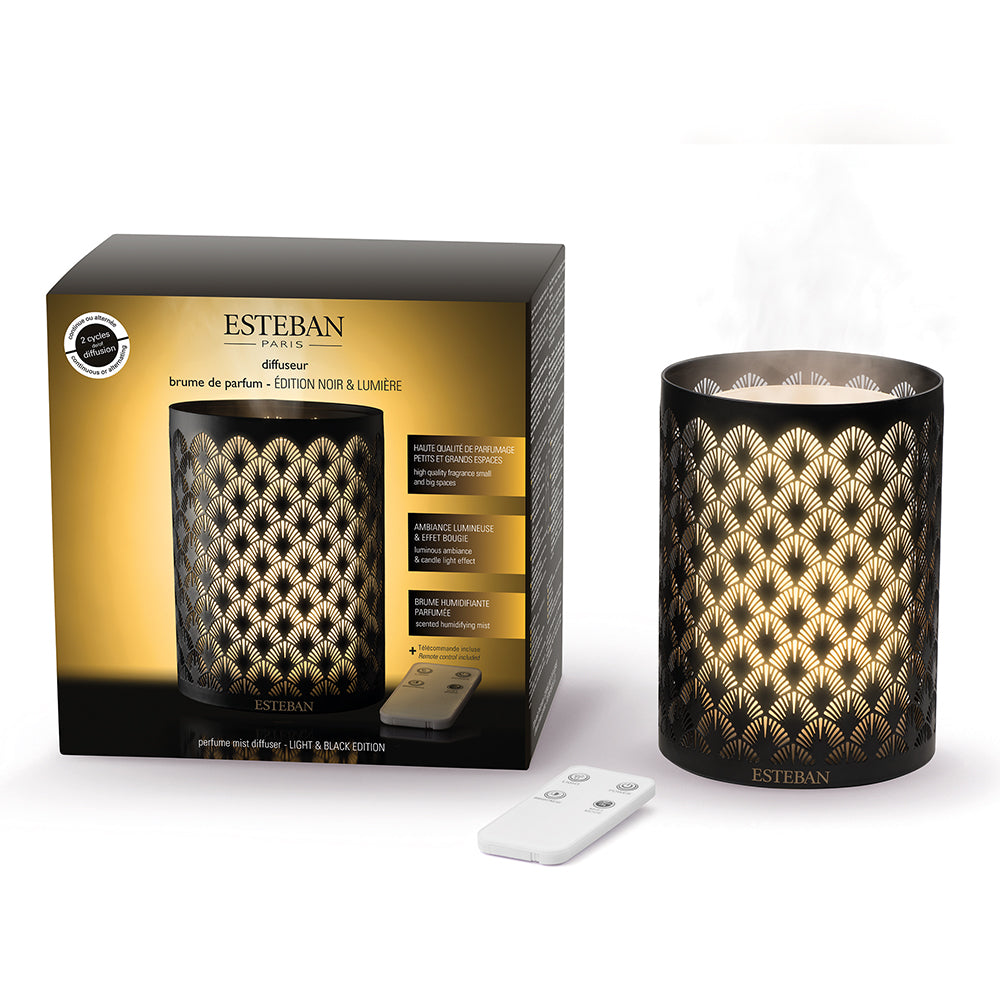 パフュームミスト ディフューザー ライト&ブラック – ESTEBAN