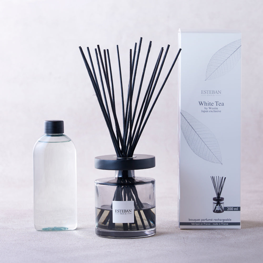 ホワイトティー by ウェスティン コラタンブーケディフューザー – ESTEBAN