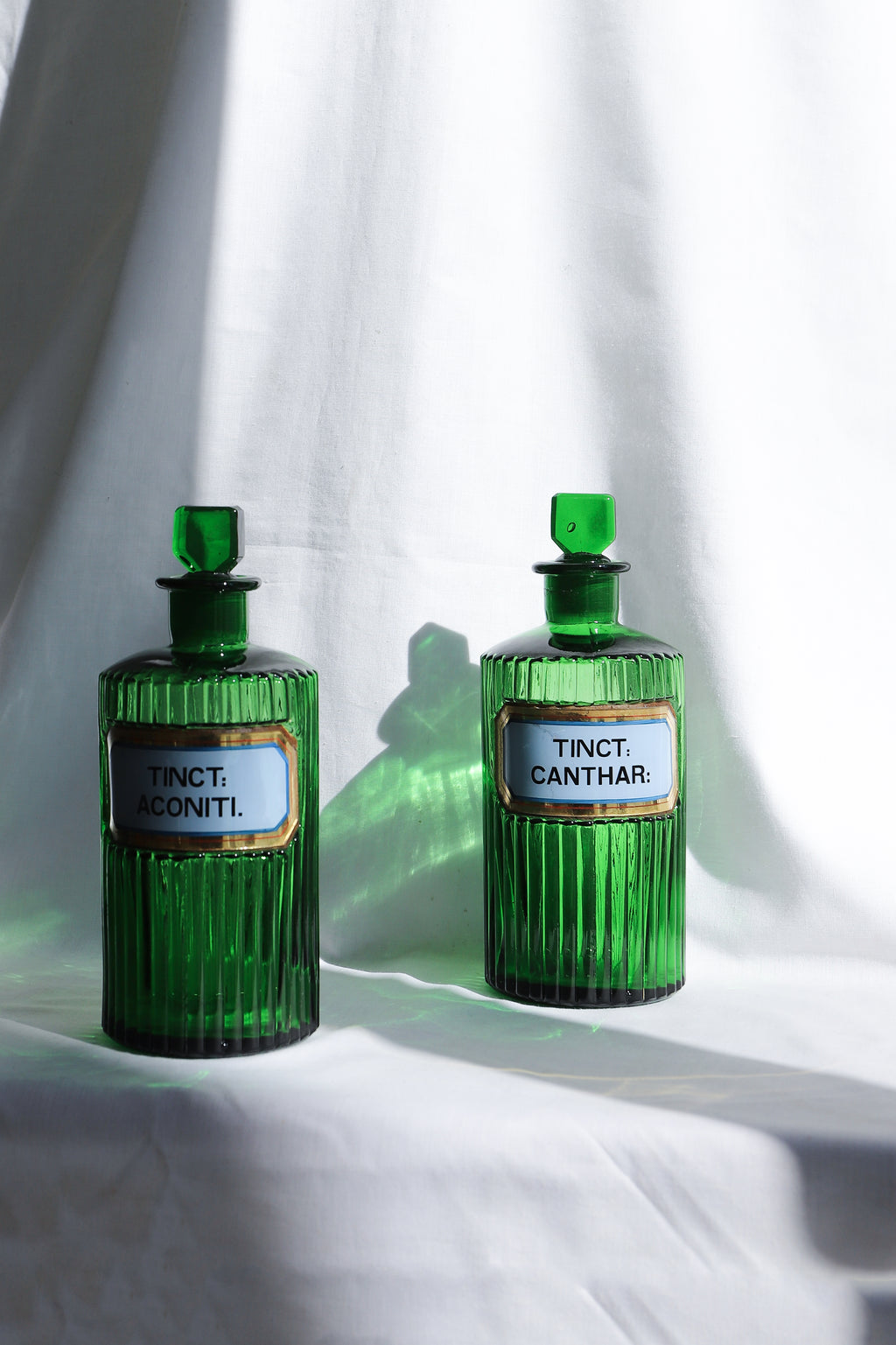 イギリスアンティーク 薬瓶 ガラスボトル インテリア/UK Antique