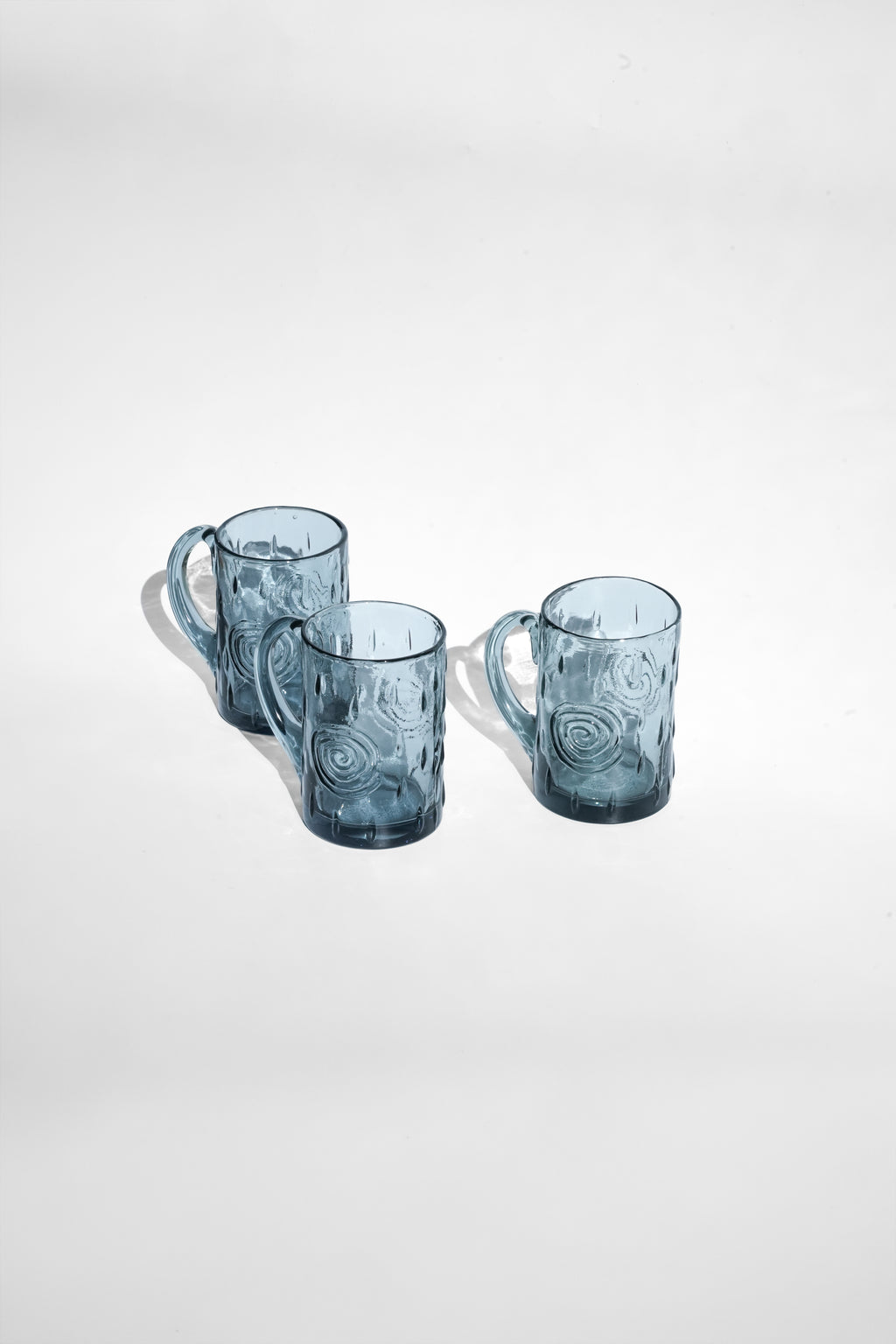 スウェーデンヴィンテージ ビョルクフルト ガラスマグ 北欧雑貨