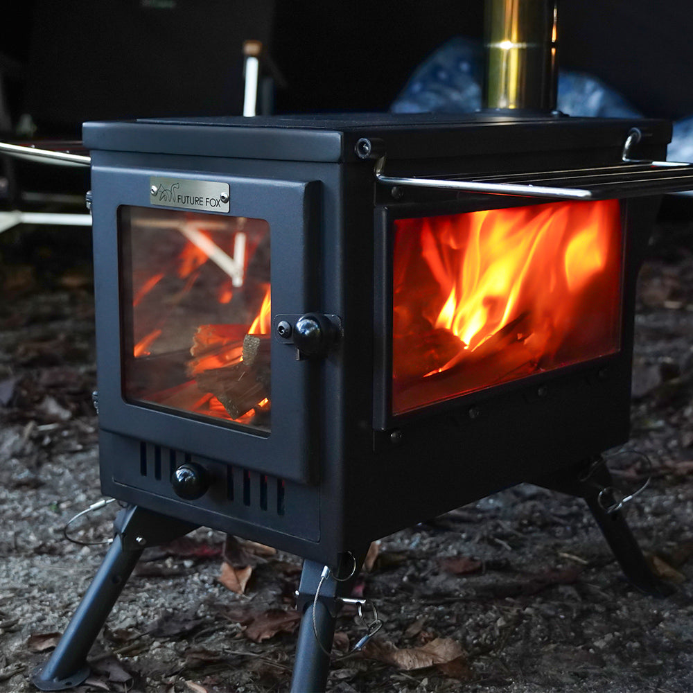 薪ストーブ 3面ガラス (プロテクター別売)｜FUTURE FOX – FUTURE FOX