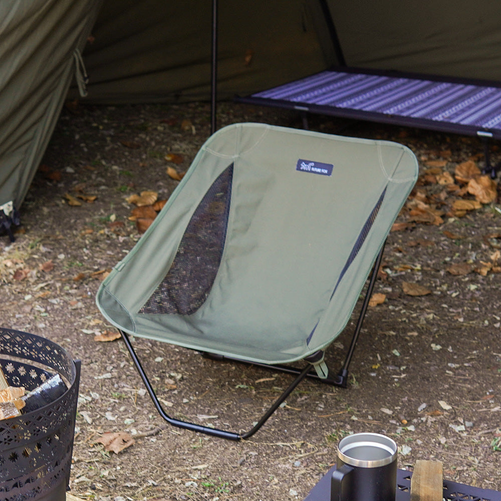 UZURA CHAIR うずらチェア TC 焚き火 ローチェア｜FUTURE FOX – FUTURE