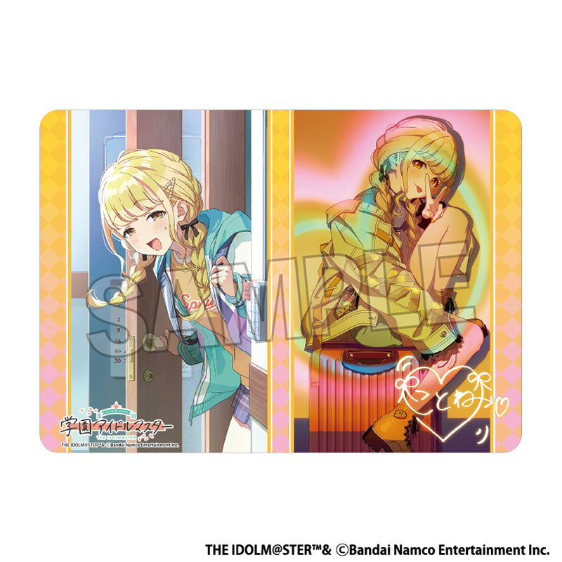 学園アイドルマスター イラストプレイマットNT カワイイ♡はじめました