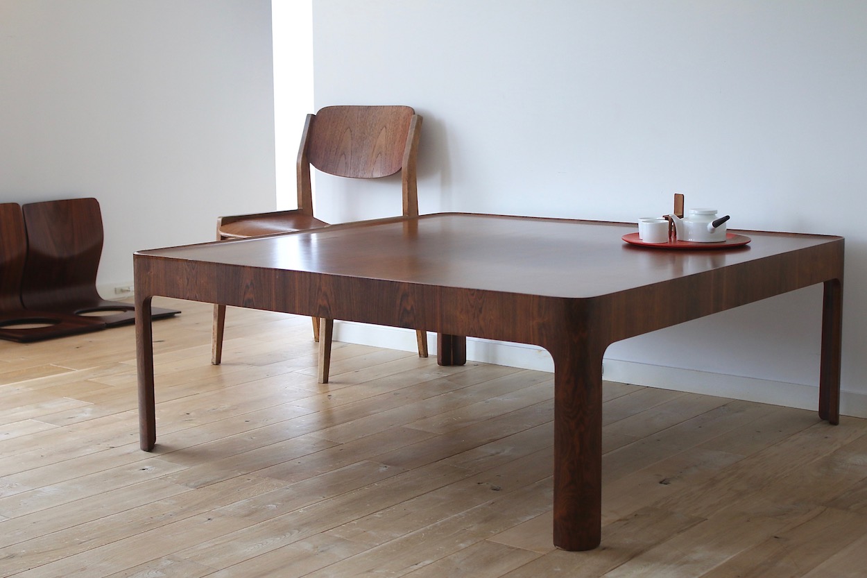 Tendo Brazilian Rosewood Table 天童木工 剣持勇 Haco テーブル