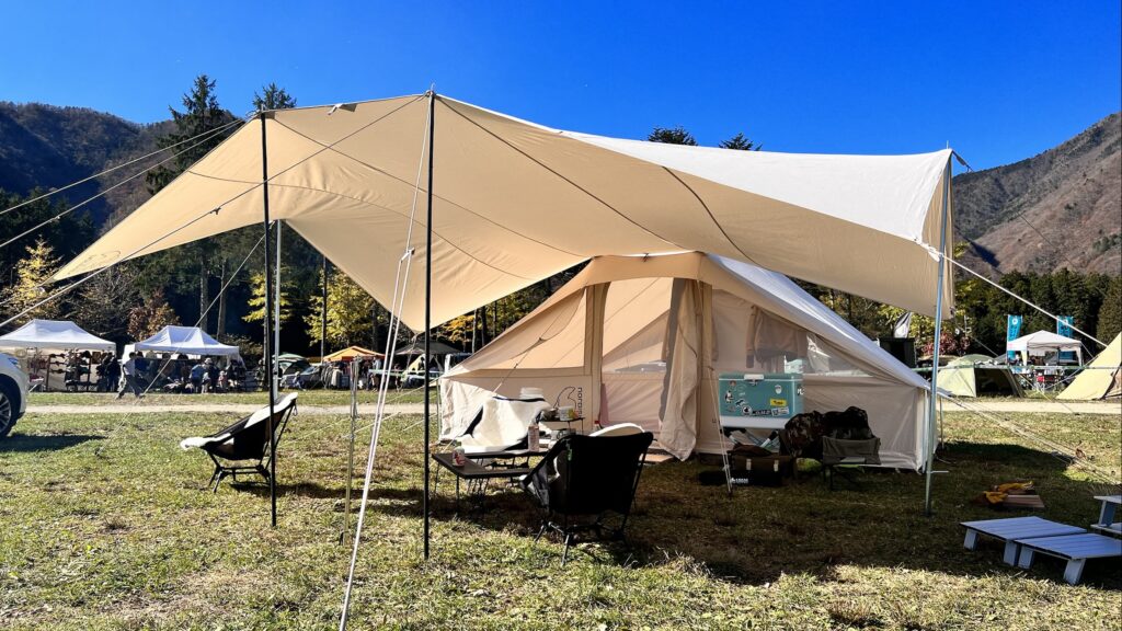 ノルディスク【カーリ20】大型ポリコットンタープはこれしか勝たん