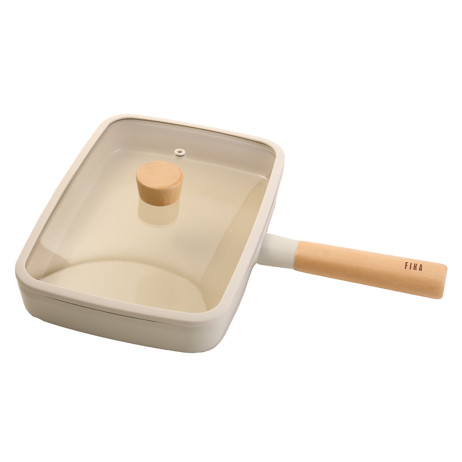 FIKA公式店】FIKA スクエアフライパン 29cm 専用蓋付き セラミック