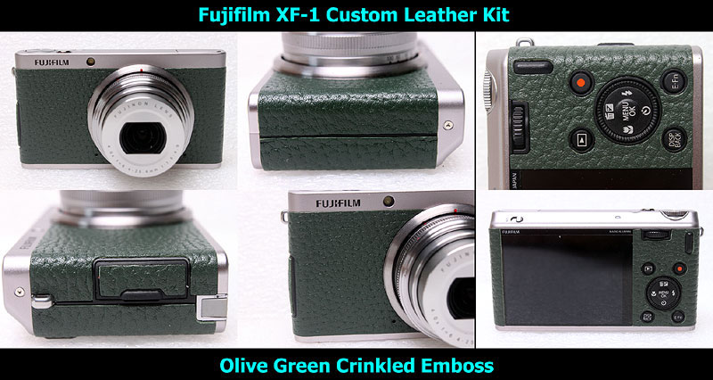 FUJIFILM XF1用貼り革キット - Aki-Asahi Custom Camera Coverings