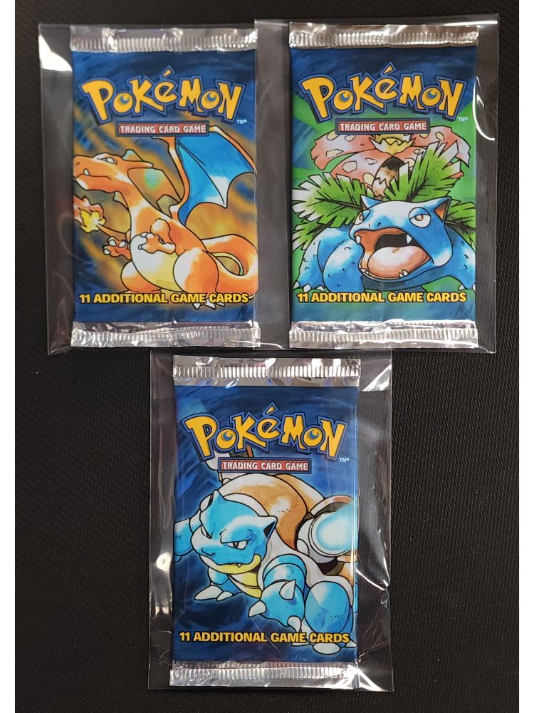 Pokemon Base Set Booster Packs – Finch and Sparrow Games