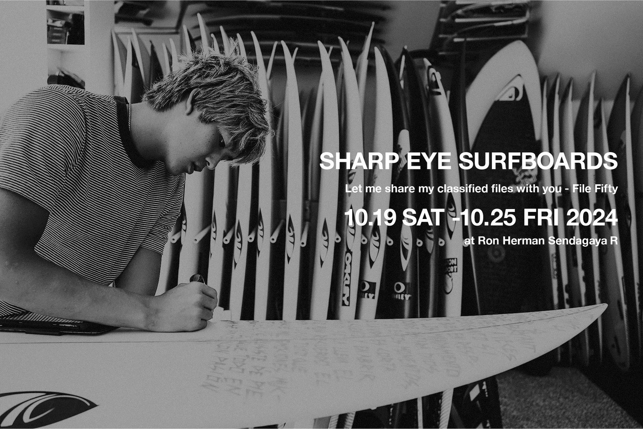 SHARP EYE SURFBOARDS〉から五十嵐カノアモデルが。 │ Fine Online