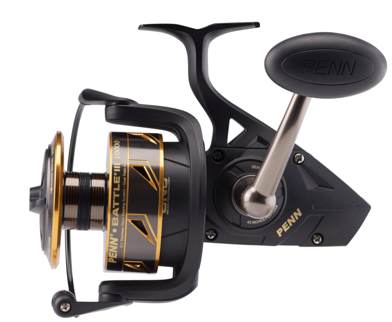 Penn Battle III Series Spinning Reel – Salt Strong