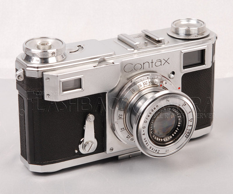 Contax II + Tessar 50mm f2.8 – FLASHBACK CAMERA