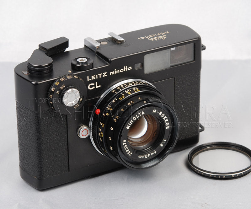 Leitz Minolta CL + M-Rokkor 40mm f2 – FLASHBACK CAMERA