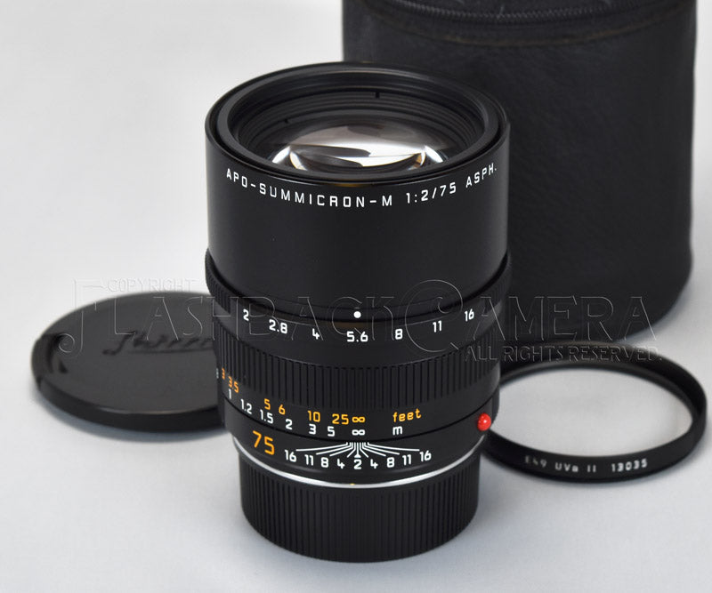 Apo-Summicron-M 75mm f2 ASPH – FLASHBACK CAMERA