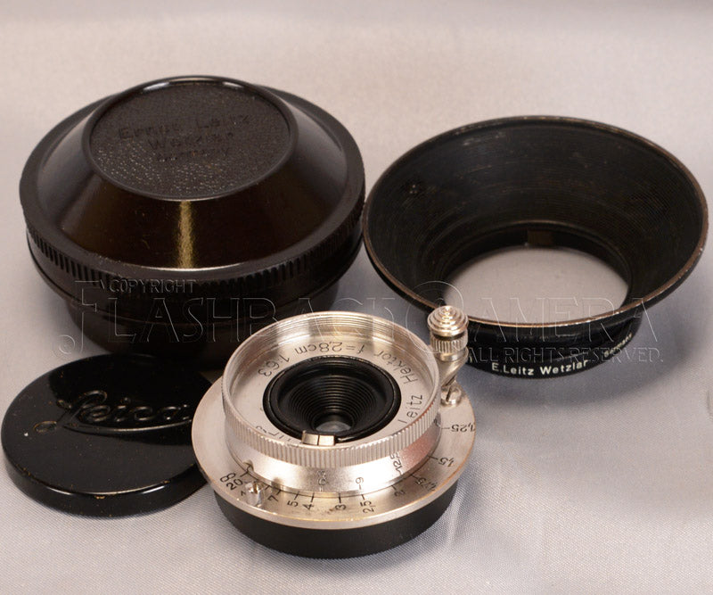 Hektor 28mm f6.3 (L) Nickel – FLASHBACK CAMERA