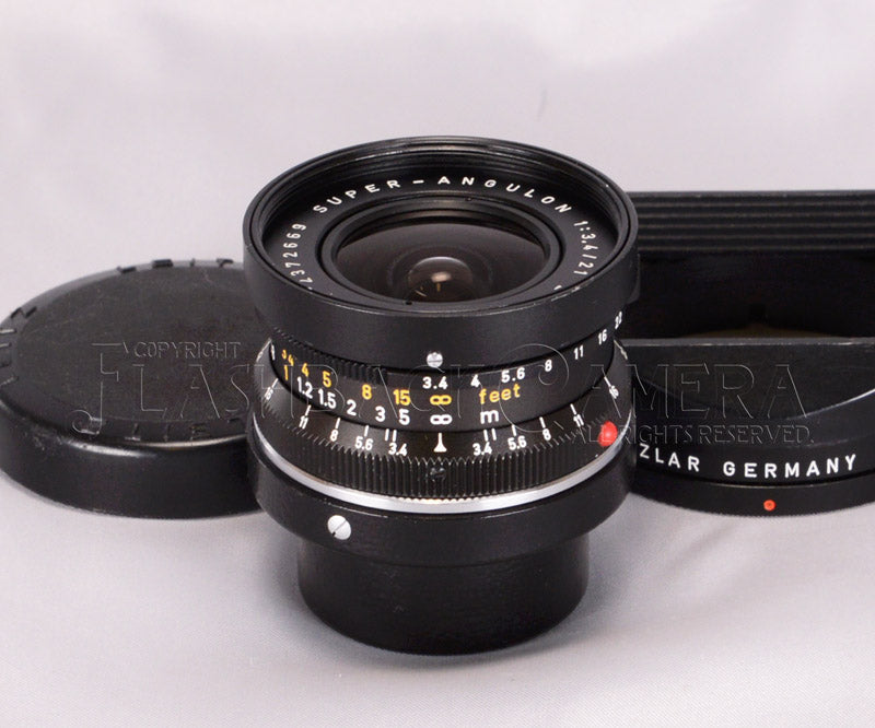 Super-Angulon 21mm f3.4 (M) – FLASHBACK CAMERA