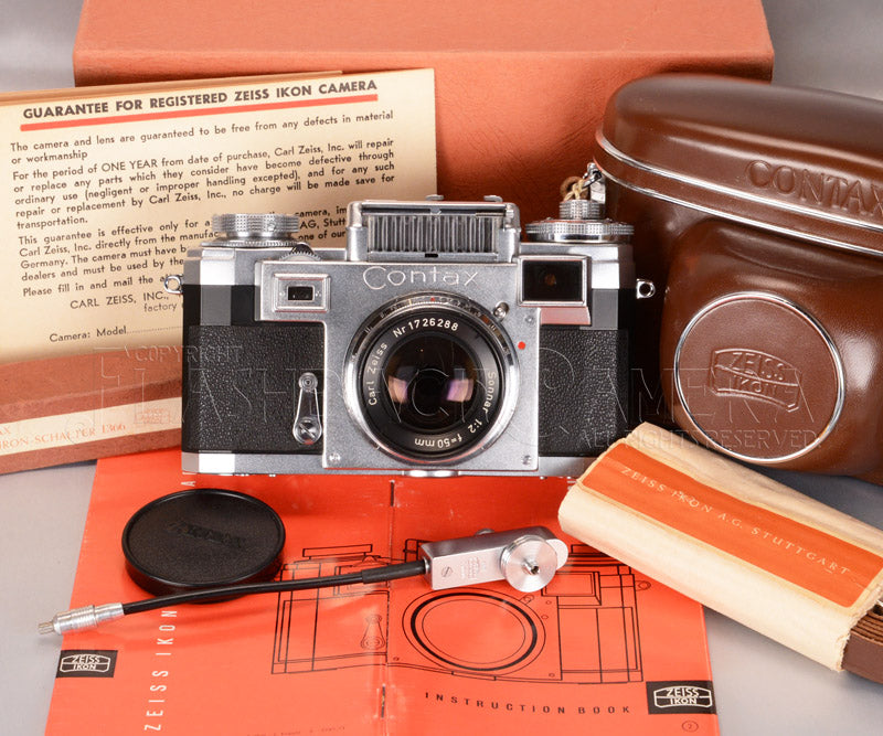 Contax IIIa + Sonnar 50mm f2 – FLASHBACK CAMERA