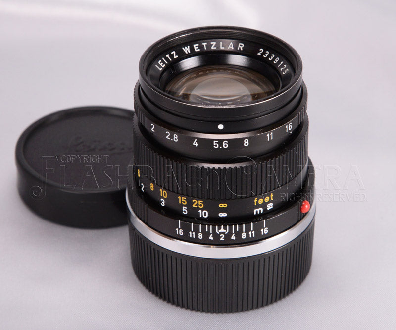 Summicron 50mm f2 (M) Black – FLASHBACK CAMERA