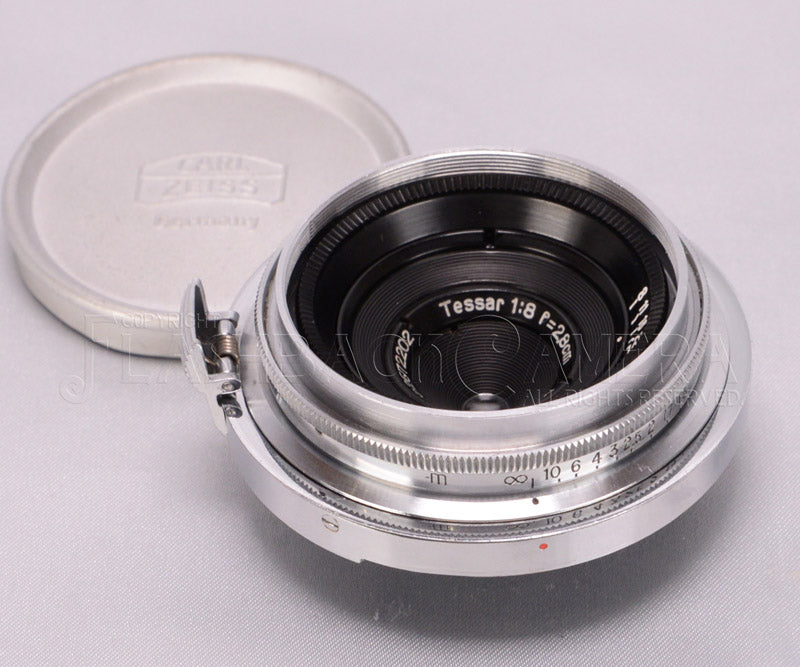 Tessar 28mm f8 (Contax) – FLASHBACK CAMERA