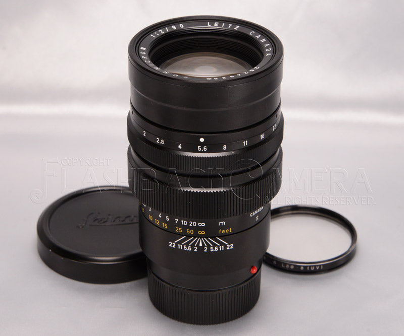 Summicron 90mm f2 (M) Black – FLASHBACK CAMERA
