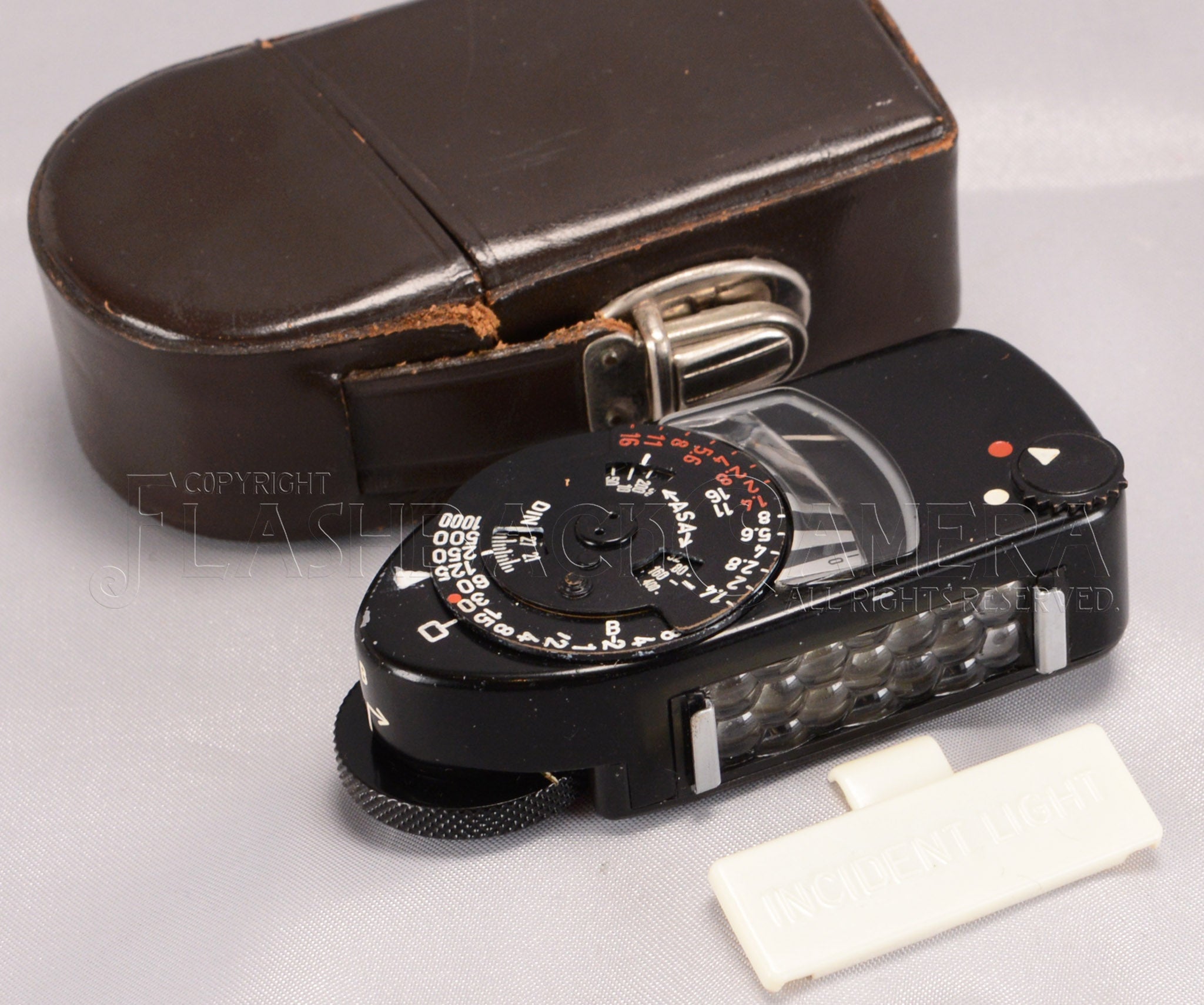 Leica Meter MC Black Paint – FLASHBACK CAMERA