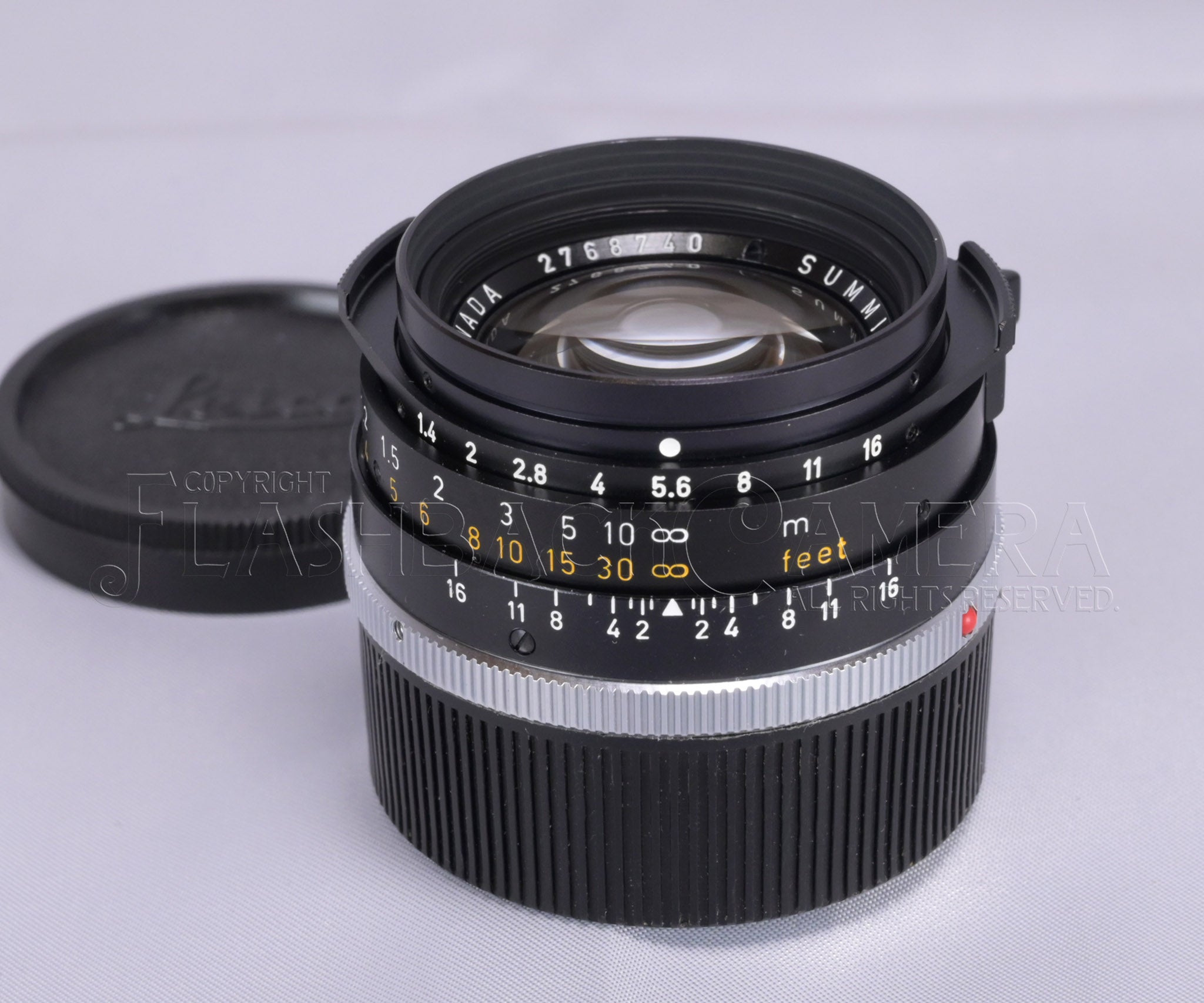 Summilux 35mm f1.4 (M) Black – FLASHBACK CAMERA