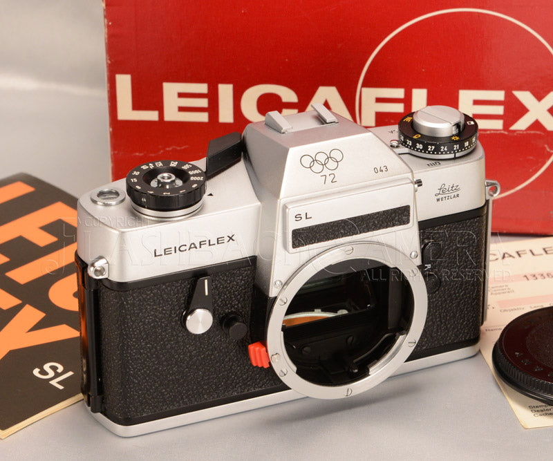Leicaflex SL Chrome Olympic – FLASHBACK CAMERA