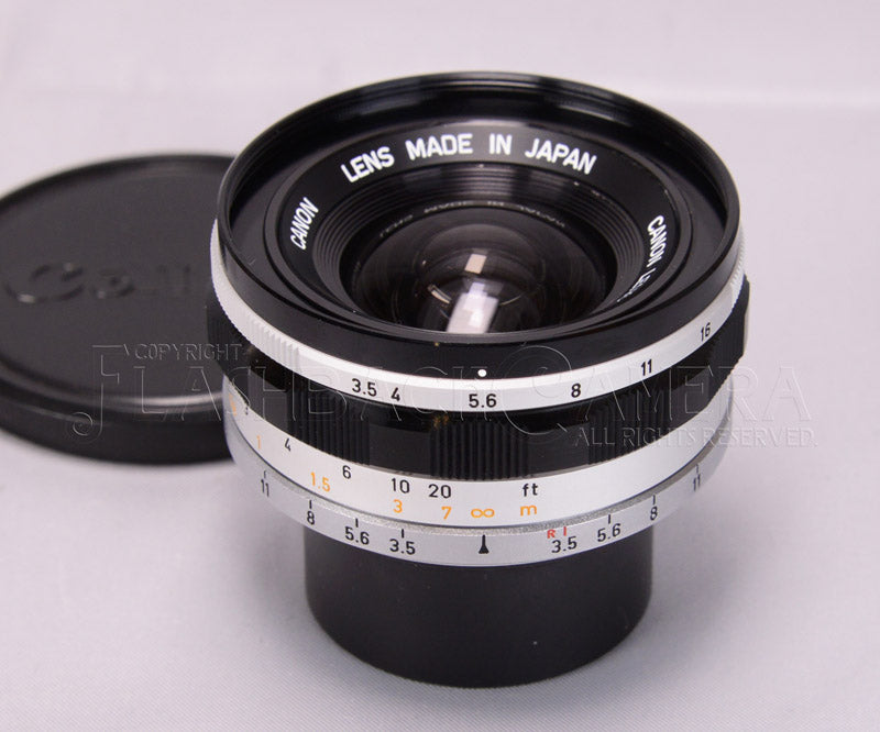 Canon 19mm f3.5 (L) – FLASHBACK CAMERA