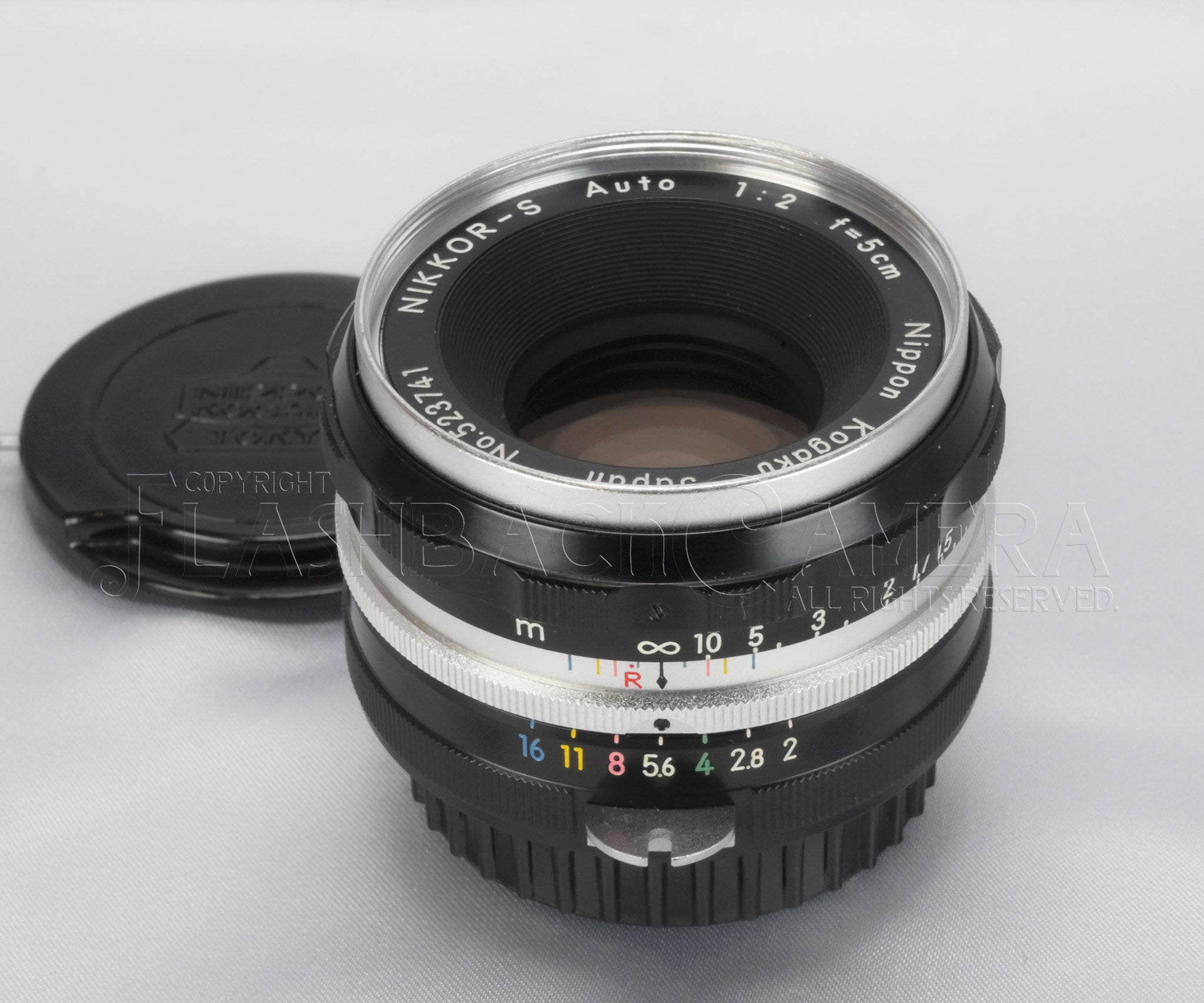 Nikkor 50mm f2 (F) Early – FLASHBACK CAMERA