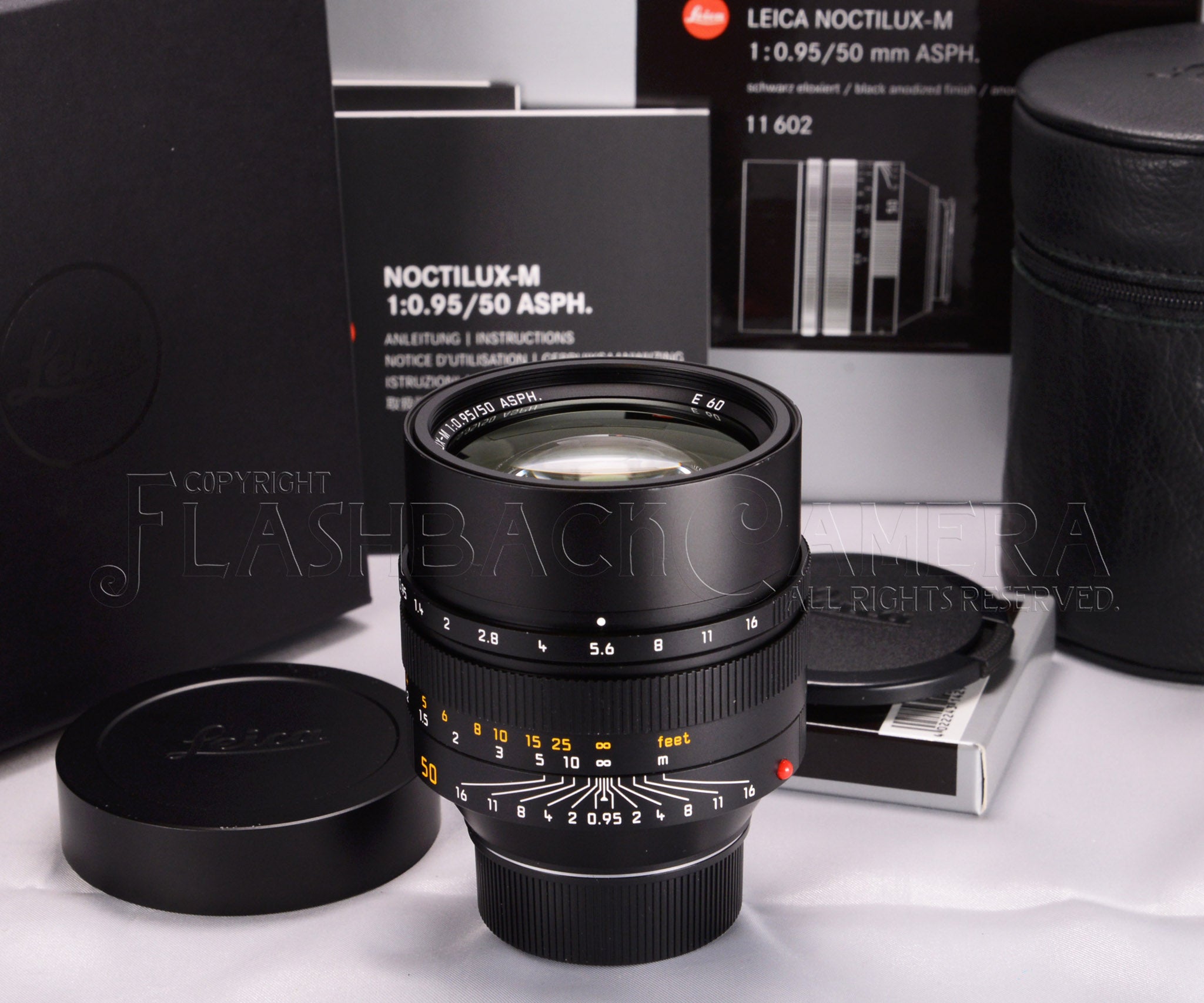 Noctilux-M 50mm f0.95 ASPH (M) Black – FLASHBACK CAMERA