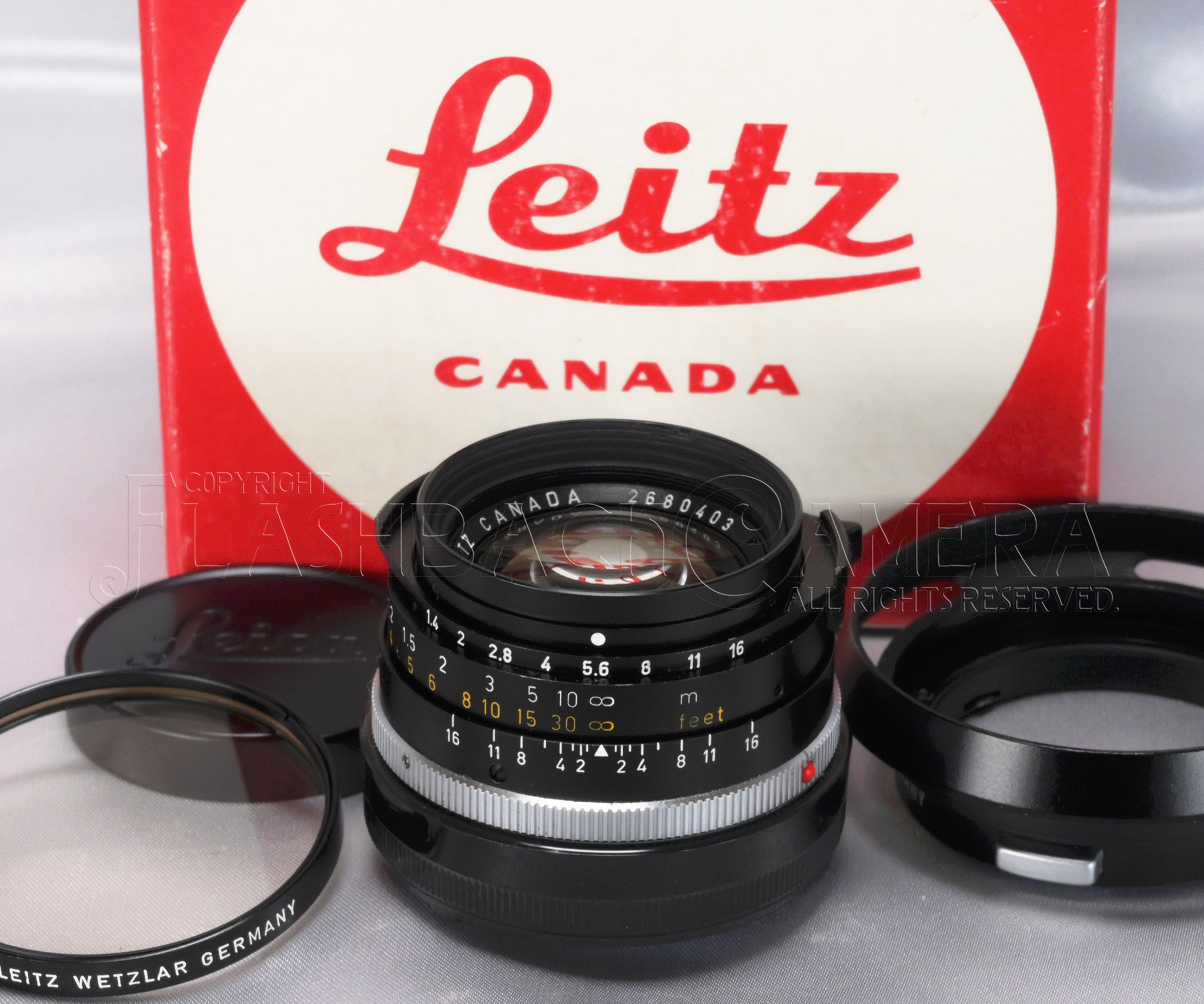 Summilux 35mm f1.4 (M) Black – FLASHBACK CAMERA