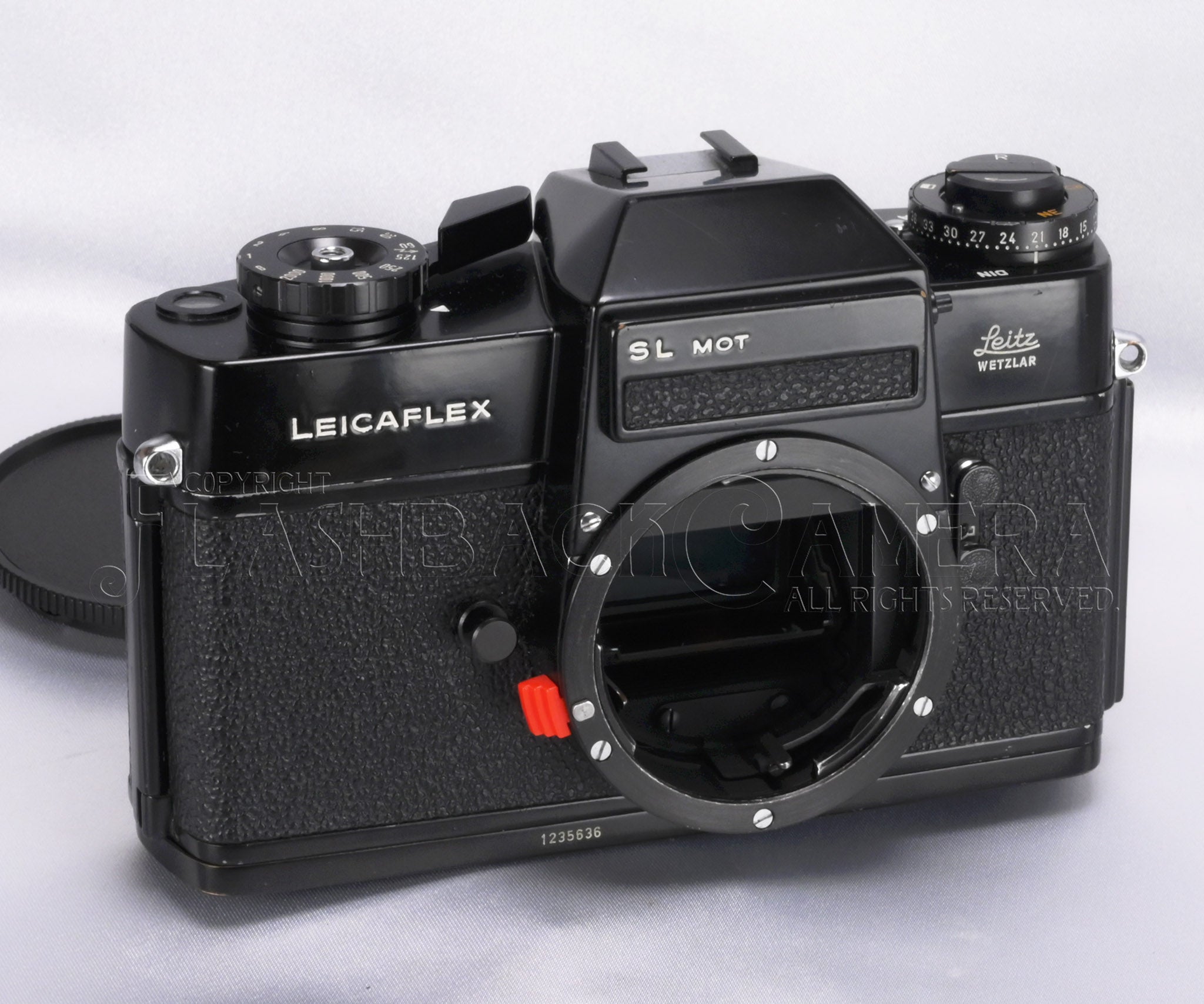 Leicaflex SL MOT Black Paint – FLASHBACK CAMERA