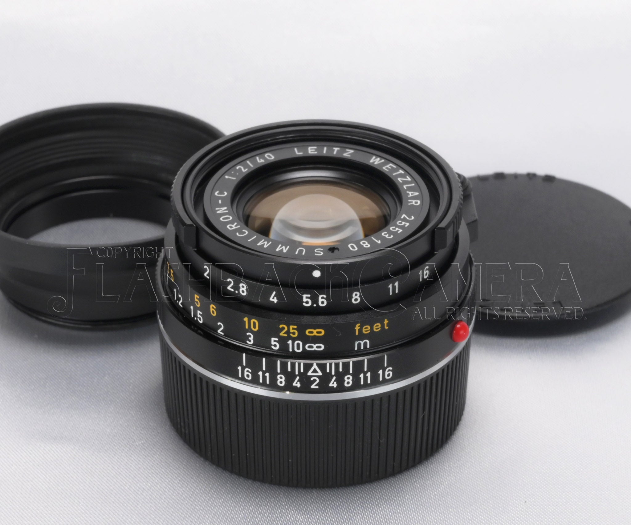 Summicron-C 40mm f2 (M) – FLASHBACK CAMERA