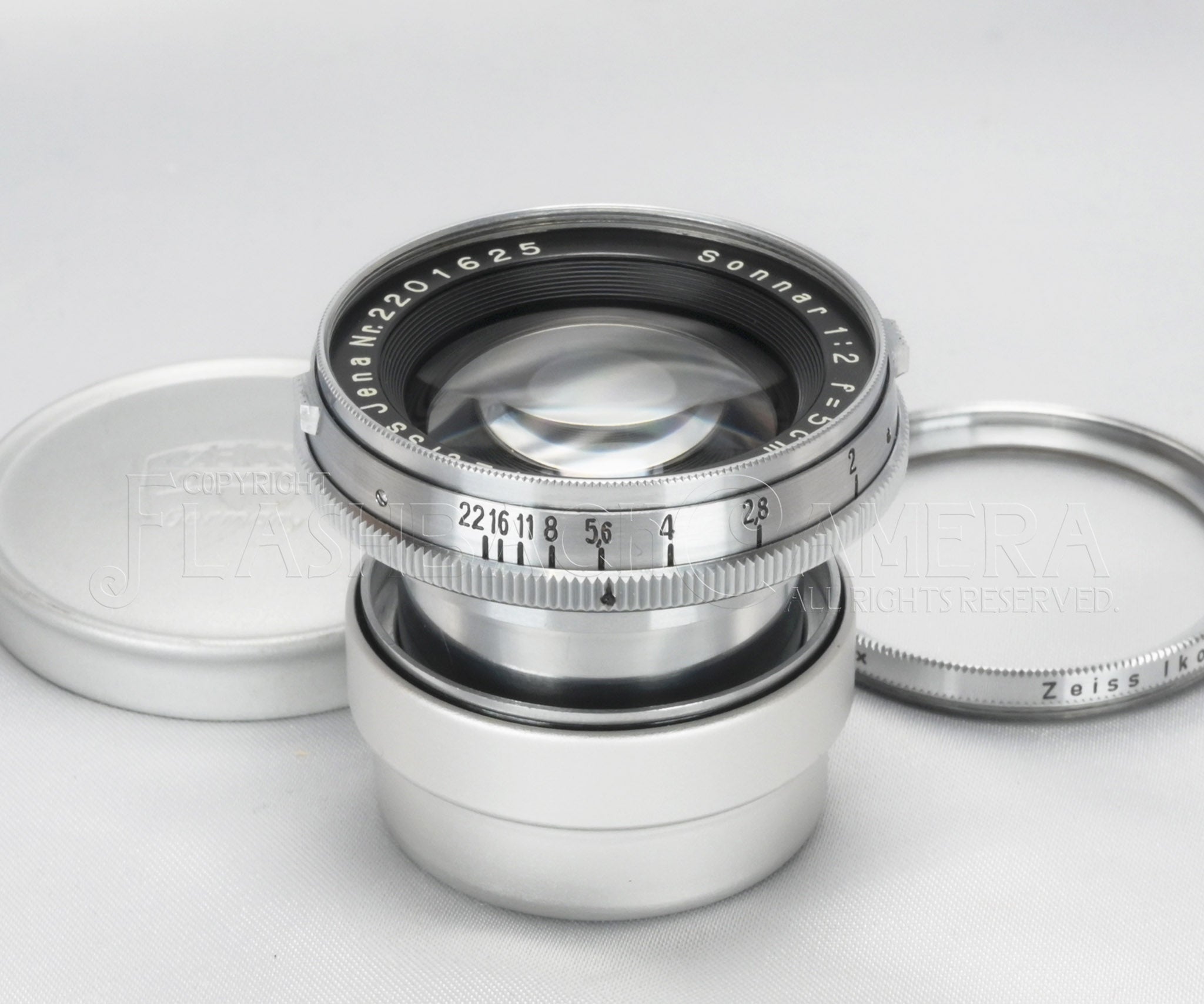 Sonnar 50mm f2 (Contax) – FLASHBACK CAMERA