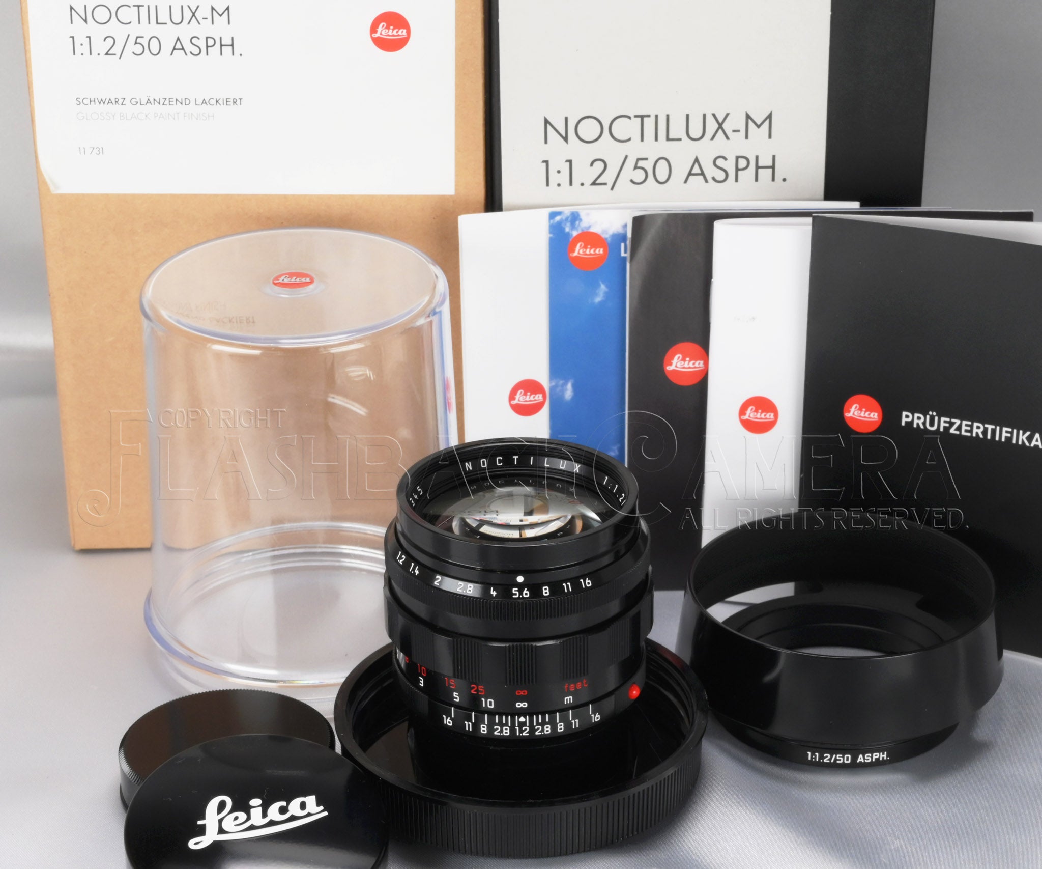 Noctilux-M 50mm f1.2 ASPH Glossy Black – FLASHBACK CAMERA