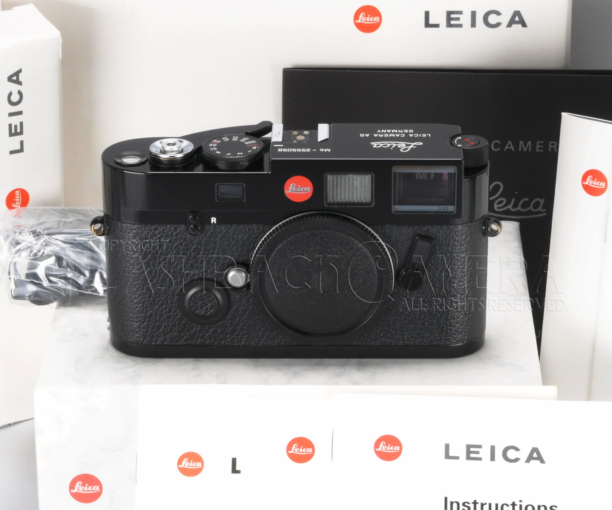 Leica M6 TTL 0.85 ICS Black Paint – FLASHBACK CAMERA