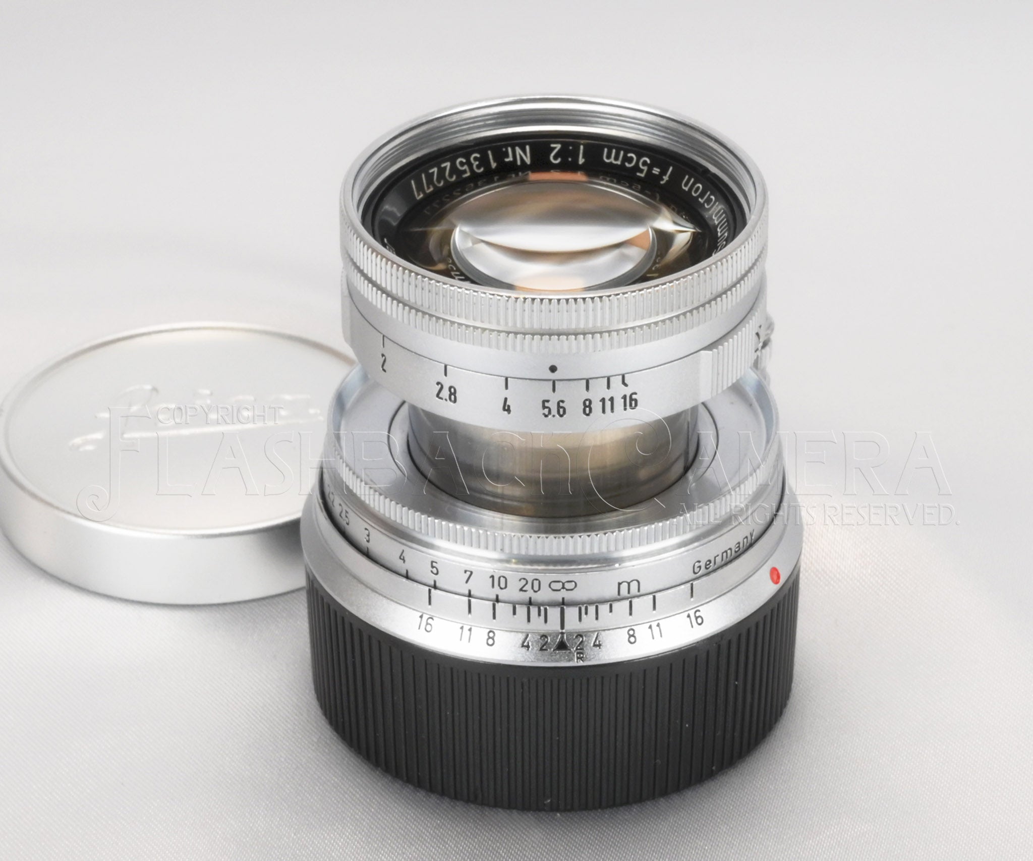 ズミクロン SUMMICRON-M 50mm f2 3rd(オーバーホール済み) Leica